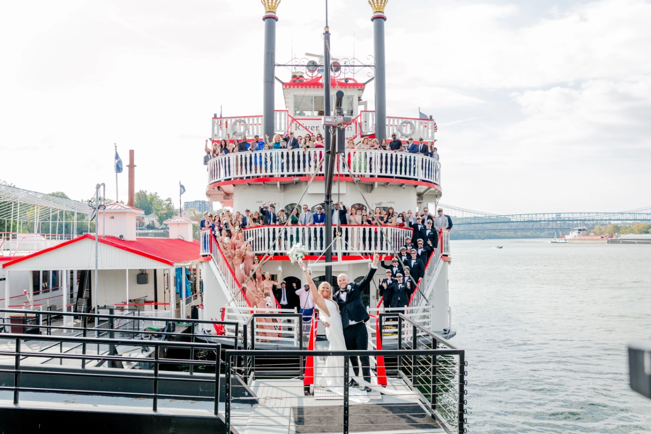 A venue that moves with your wedding celebration